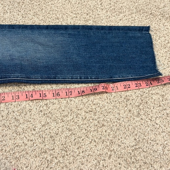 MOTHER Dazzler Straight Leg mid rise Crop in “We’re All In This Together”, 23 - Picture 12 of 16